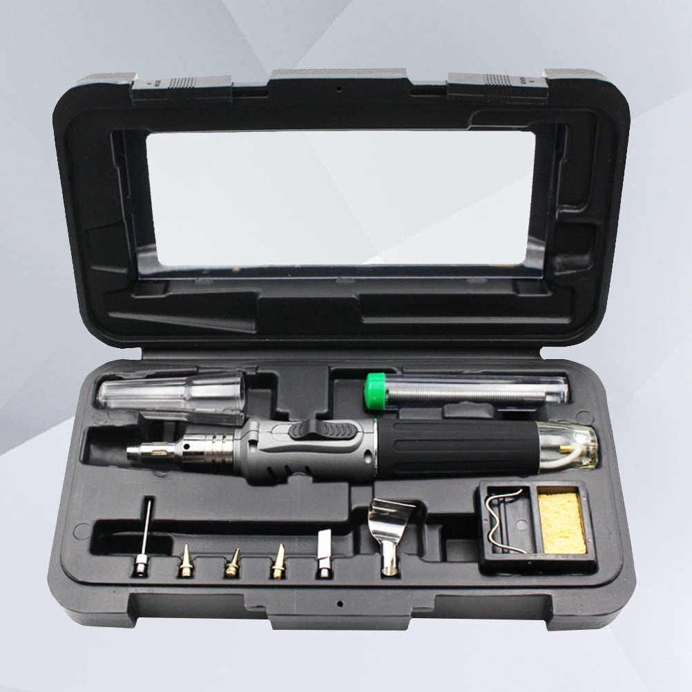 Masteelf  Propane Soldering Iron Cordless Igniting Torch Head for Full Grey