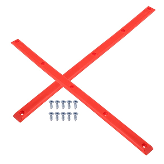 Masteelf Protective Gear for Skating Skateboard Shock Absorber Wire Wheel Brush Head Male Cable Orange