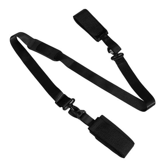 Masteelf  Protective Ski Wraps Straps Carrying Transport for Snowboard Black