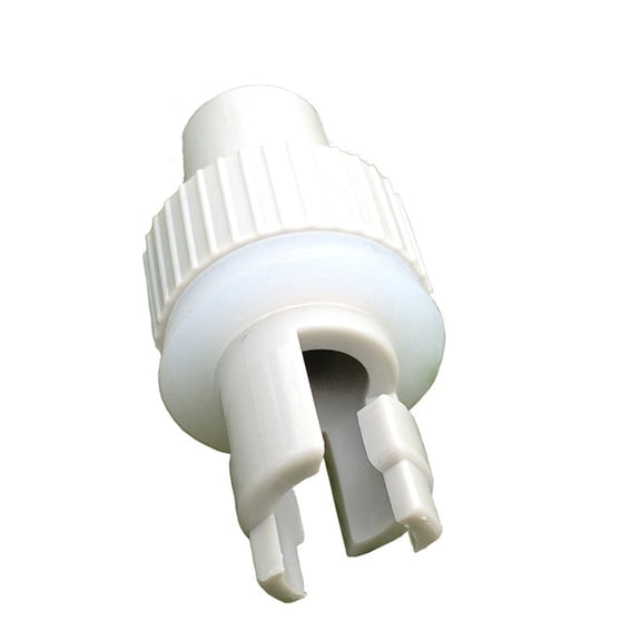 Masteelf  Pump Adapter Inflatable Pool Boat Kayak Accessory Basketball White