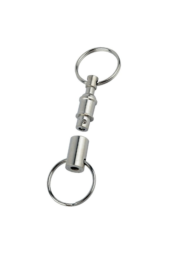 Quick Release Keychain with Clip Pull Apart Key Holder for Security Durable Iron Alloy for Outdoor Activities and Daily Use