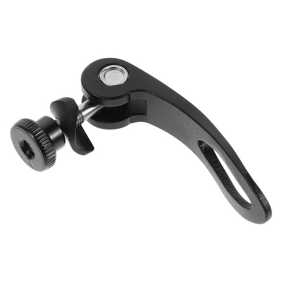 Masteelf Adjustable Quick Release Bike Seat Post Clamp with Metal Lever Screw M5x32mm, Seat Accessory