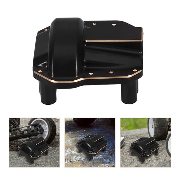 Masteelf RC Diff Cover RC Car Axle Housing RC Axle Diff Cover Compatible with Axial SCX10 II AR44 for Boost Your RC Crawler Performance