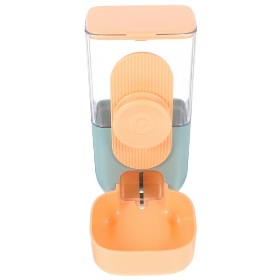 Masteelf Rabbit Automatic Food Feeder Food Dispenser Bunny Feeding Station Hanging Food Bowl Dispenser