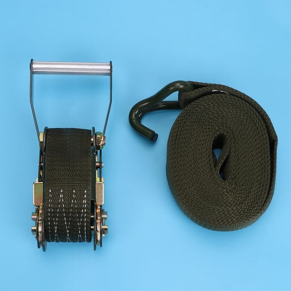 LOLIPPYY Green Metal Bundling Belt with Polyester Material, 1 Set, Size 393.7 x 2.36 x 1.96 Inches