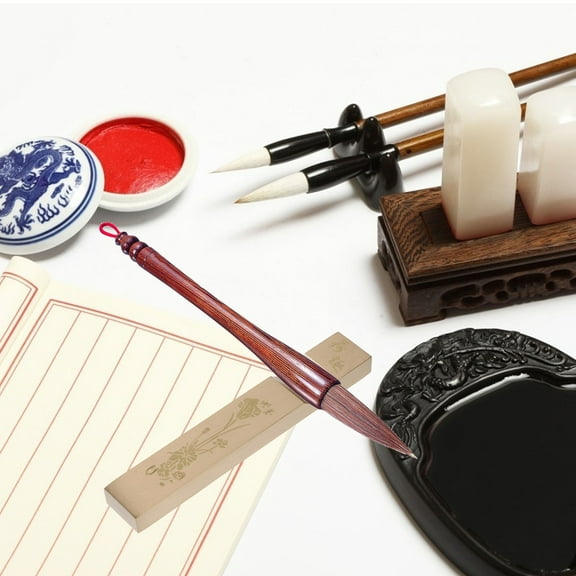 Masteelf Rectangular Paper Weight Calligraphy Practice Paperweight Golden