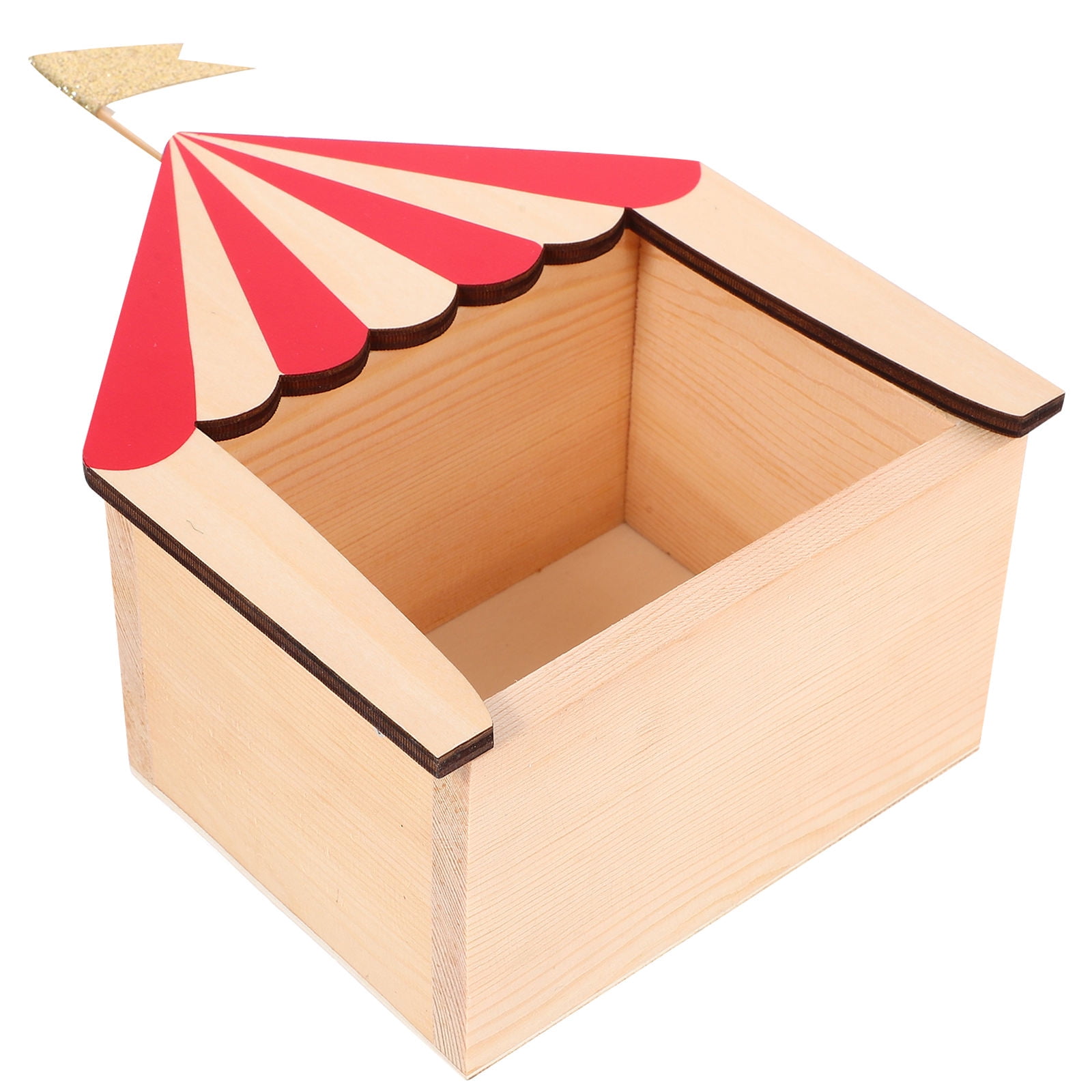Masteelf Red Adorable Storage Box for Kids Room Made of Safe Plastic ...