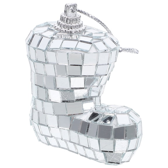 Masteelf Reflective Mirror Ball Disco Hanging Accessory Mirrors Colored Silver
