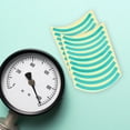 thumbnail image 1 of Masteelf Reflective Pressure Gauge Stickers with High Adhesion Assorted Color for Industrial Equipment, 1 of 8