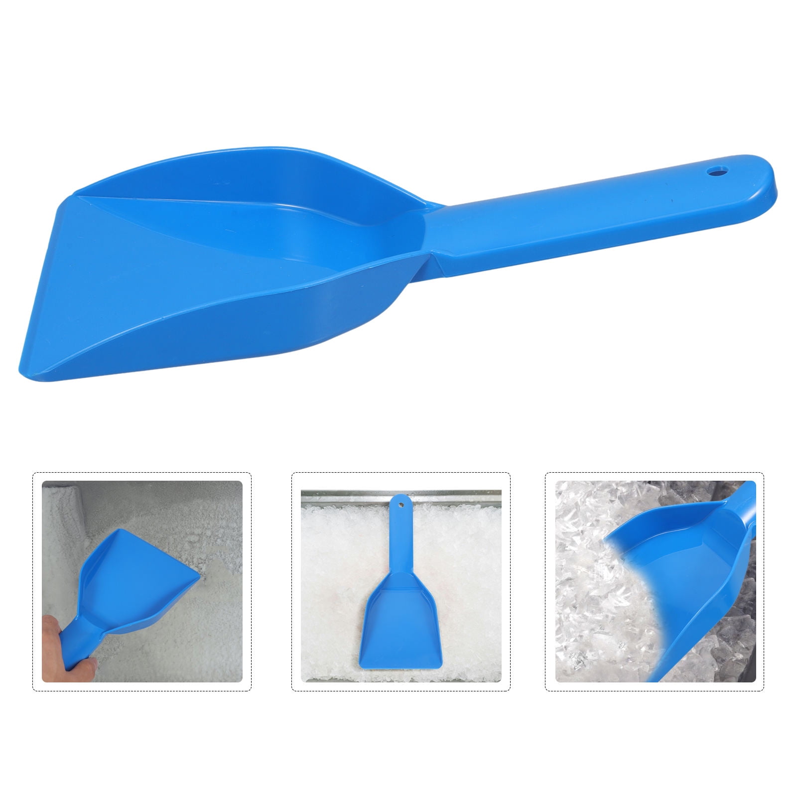 frozen freezer basket ice removal plastic spatula