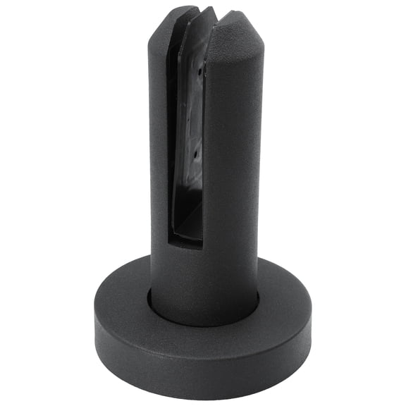 Masteelf  Replacement Glass Clamp Holding Clip Balustrade Spigots Railing Bracket Black