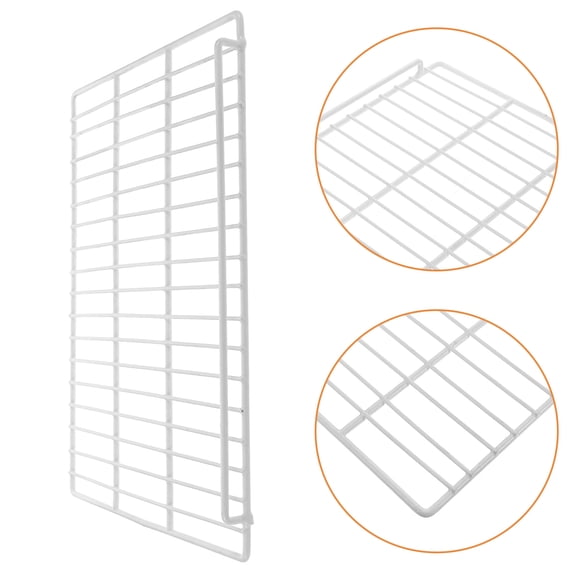 Masteelf Replacement Shelf for Fridge Commercial Freezer Shelves White