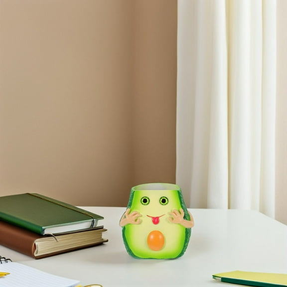 Masteelf Resin Avocado Flower Pot Stylish Planter Succulent Plant Pot Avocado Succulent Pot Cactus Planter For Indoor And Outdoor Use