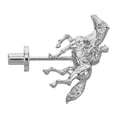 thumbnail image 1 of DRAFIDEEP Silver Alloy Metal Horse Figurine Durable Design for Board Games, 1 of 7