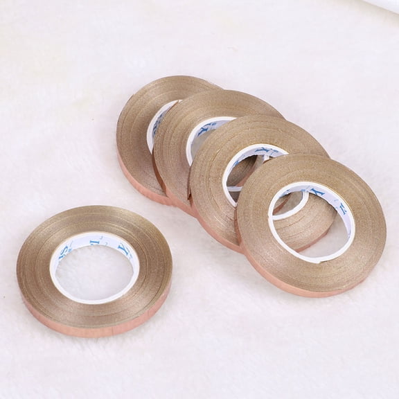 Masteelf Rose Gold Plastic Ribbon for Decoration with Shiny Finish Great for Gifts and Crafts 10m