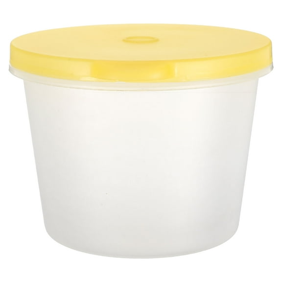 Masteelf Round Airtight Storage Jar With Lid Multipurpose Food Container For Kitchen Grains Cereal Coffee Beans Plastic Space-Saving Organization