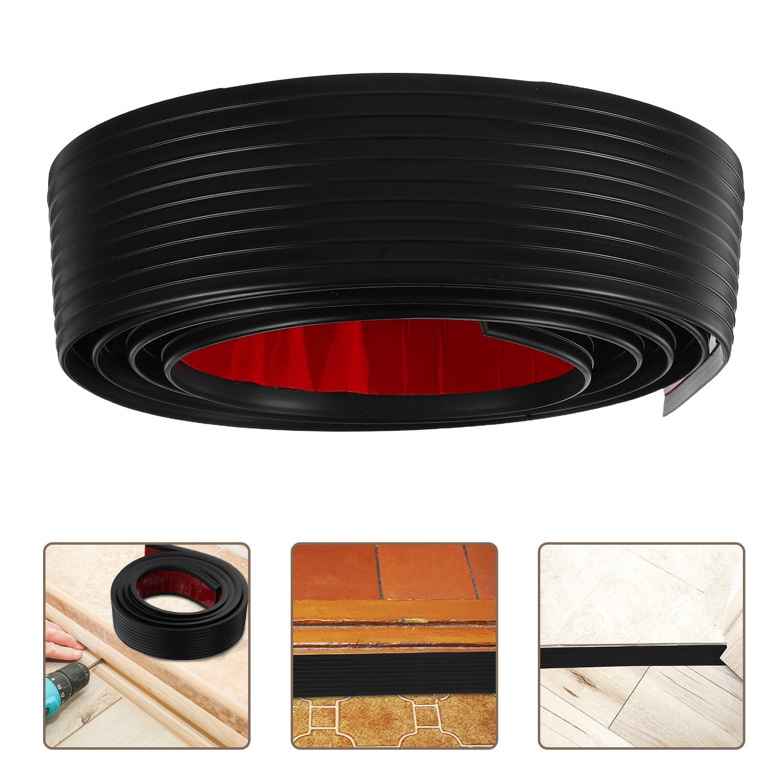 Masteelf Rubber Door Threshold Ramp Self-Adhesive Rubber Ramp For ...