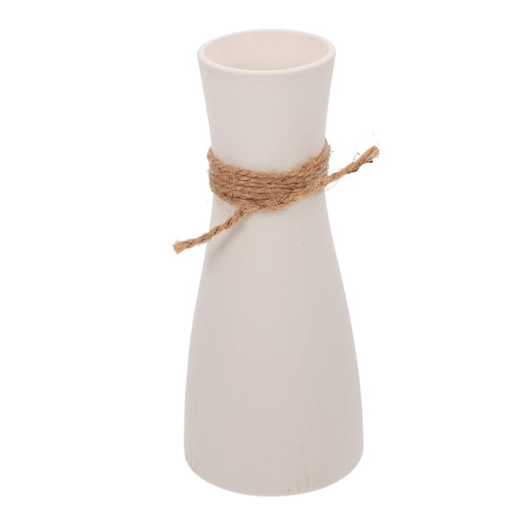 Masteelf  Rustic Home Decor Round Vase Ceramic Delicate Unique Shape