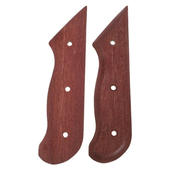 OFFIGAM Dark Brown Wood Replacement Handle for Chef Knives - , Comfortable Grip, Set of 1