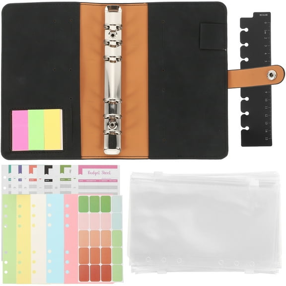 Masteelf  Savings Book with Cash Envelopes Handbook Expense Tracking Notebook