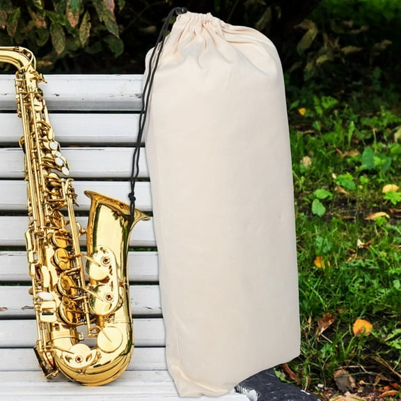 Masteelf Saxophone Bag With Drawstring Baritone Saxophone Case Lightweight Case For Sax Soprano Saxophone Sax Case Tenor Sax Accessory