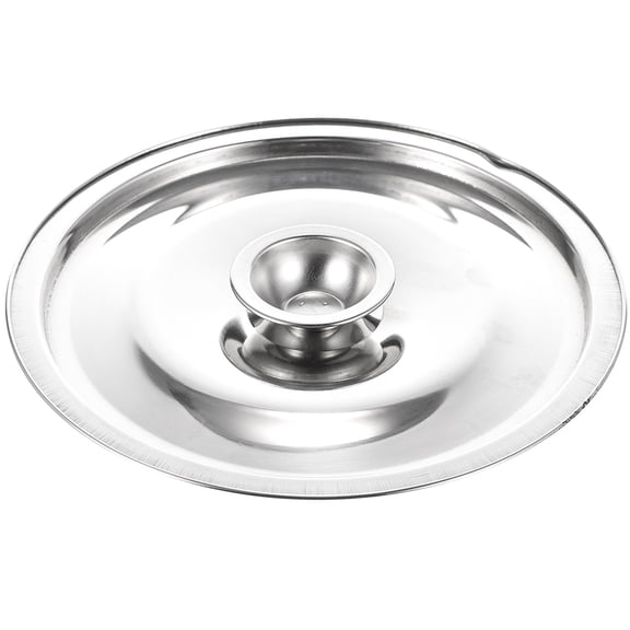 Masteelf Reusable Seasoning Pot Lid with Saucepan Strainer, Cookware Accessory for Kitchen Cooking