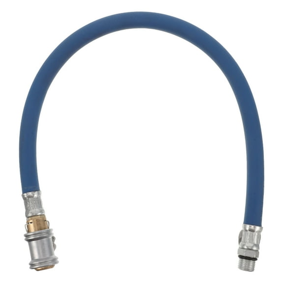 Masteelf Self Locking Air Compressor Tire Inflator Attachment Quick Inflation Hose Adapter Air Inflator Hose Replacement for Car