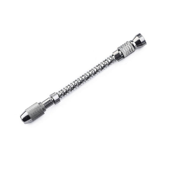 Masteelf Semi-automatic Mini Hand Drill Precision Pin Vise Hand Drill Rotary Tools for Models Hobby Craft and Jewelers