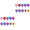 thumbnail image 1 of IDEANATEGRATE Decorative Flower Shaped Balloon Kit Assorted Color Aluminium Film 40 Pcs 23X19In, 1 of 8