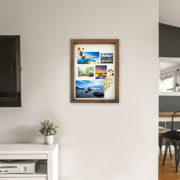 Masteelf  Shadowbox Boxes Frames Photo Multiple Pictures Office Coffee