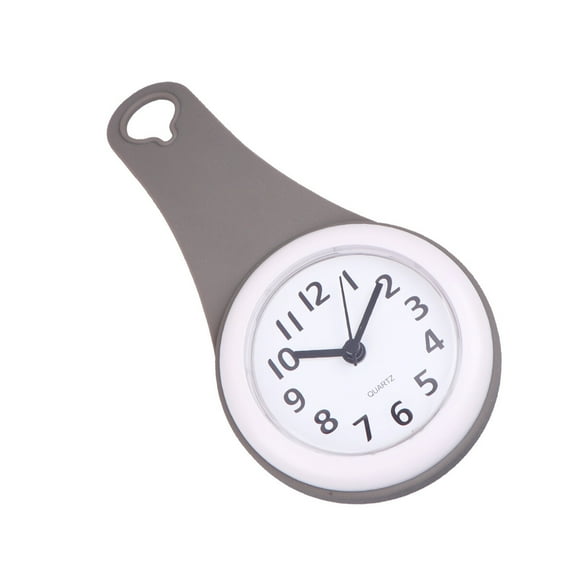Masteelf Shower Clock with Timer and Cup for Wall Mounting