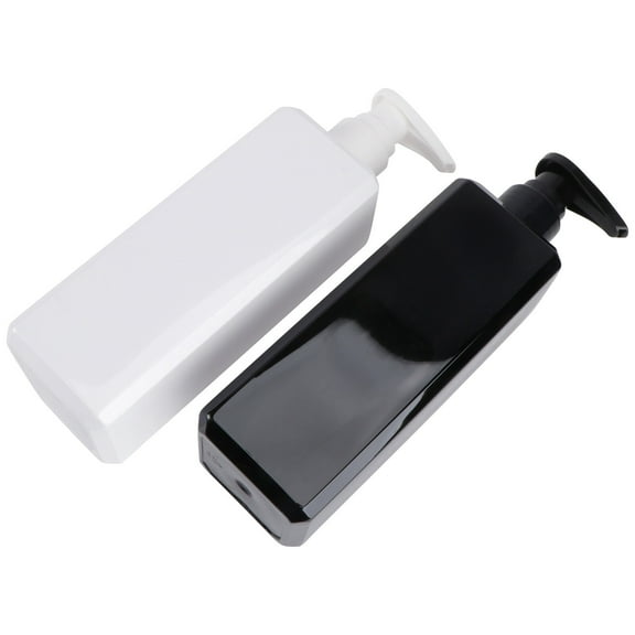 Masteelf Shower Gel Dispensers with Press Pump Design for Storage Made of Plastic in Assorted Color 500ml