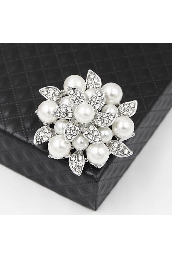 Silver Rhinestone Shoe Clips for Women Alloy Decorative Buckles Perfect for Flats Boots Sandals Pumps 2PCS