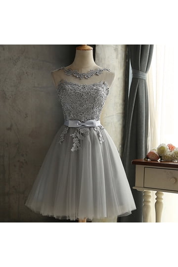 two piece cocktail dress White Lace Short Evening Dresses Short Party Dress fg7830 Lady Mourning Victorian Gown you can order them Lace Prom dresses Size:3-4T