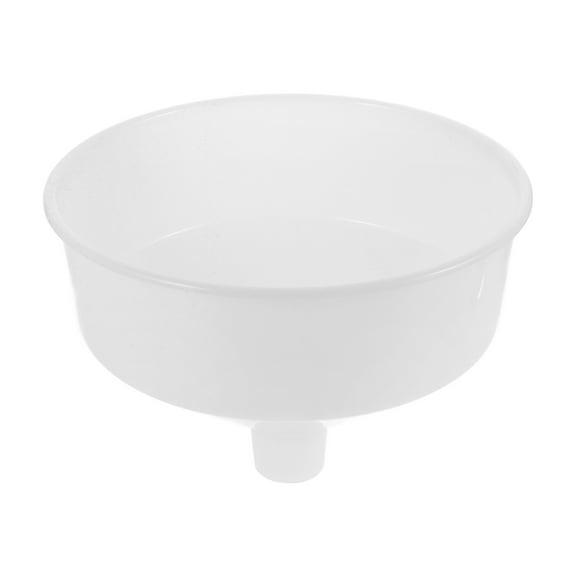 Masteelf Small Funnel One-button Start Rocker Large Size Funnel 26.50X26.50X19.50CM White