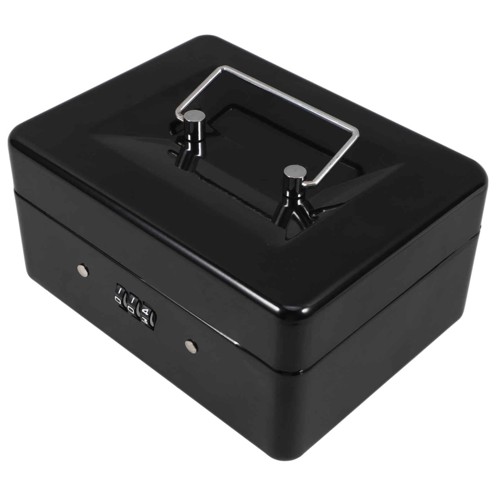 Masteelf Small Lock Box For Money With Combination Portable Metal Cash ...