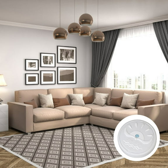 IDEANATEGRATE Imitated Sweeping Machine Simulated Mopping Machine White 1Set