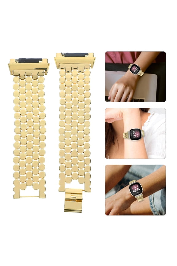 Smart Watch for Woman Stainless Steel Strap Scale Style Band Miss