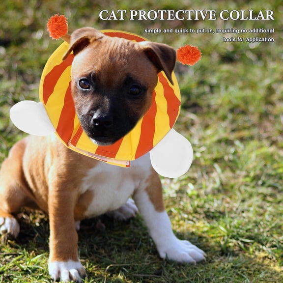 Masteelf Soft And Adjustable Elizabethan Collar For Cats And Dogs For Preventing Biting And Licking Comfortable Recovery Neck Cover For Pets