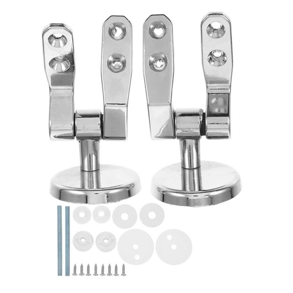 IDEANATEGRATE Toilet Seat Hinge Screw Zinc Alloy 1 Home Bathroom