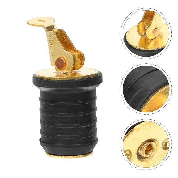 Masteelf  Solid and Sturdy Drain Plug Canoe Fishing Accessory