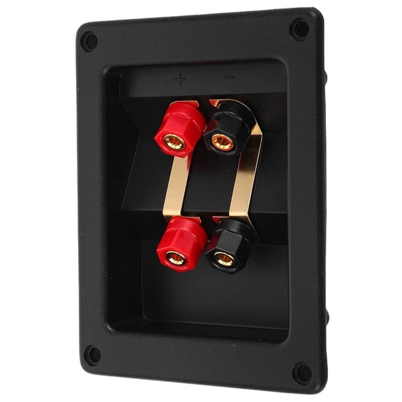 Masteelf Speaker Junction Box for Home Theater and Car Installations Robust Plastic Enclosure Electric Wires Connection Box