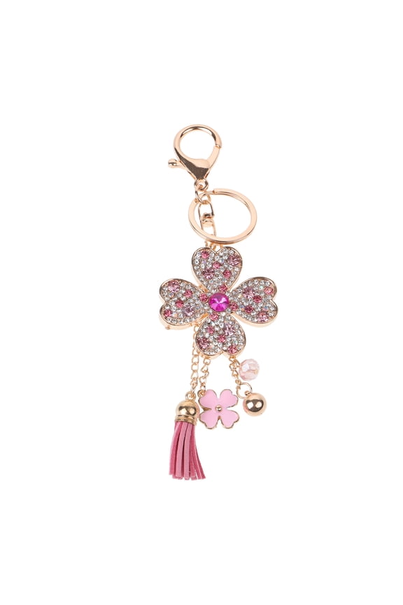 Spiral Keychain Cleaner with Bag Pendant, Decorative Key Chain Accessory for Baby, Kids, and Everyday Use