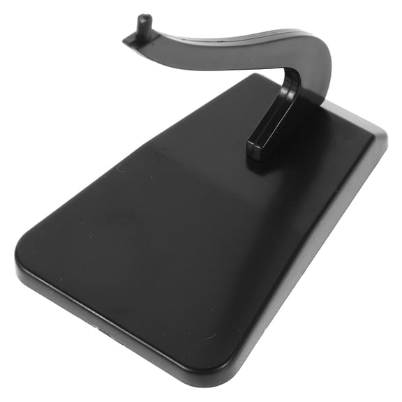 Masteelf Black Sponge Windshield Aircraft Model Display Stand 7x7x4.8 cm and Lightweight Showcase Base