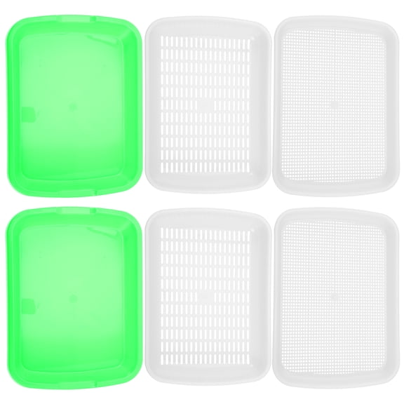 LOLIPPYY Seed Germination Tray for Gardeners, 1 Set, 13.4 x 9.8 Inches, Plant Starter Kit for and Herb Growing