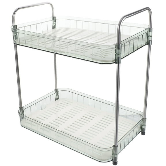 Masteelf  Stackable Kitchen Drain Rack Drip Tray Dish Lightweight Drying