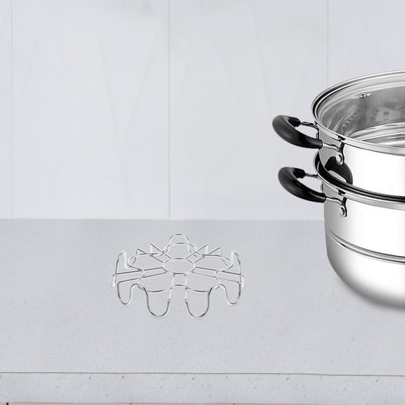 Masteelf Stackable Steam Pot for Cooking Steamed Egg Steaming Grid