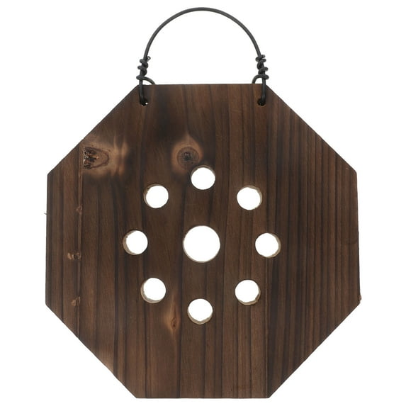 Masteelf Wooden Wall Mount Board for Fern Plants, Indoor Hanging Planter, Decorative Plant Holder for Home Decor
