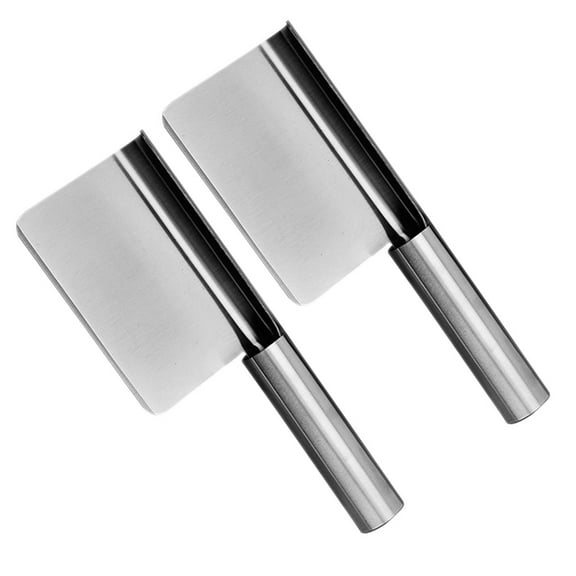 Masteelf Stainless Steel Crumb Sweeper for Restaurant Tabletop Cleaning with Resistance Silver