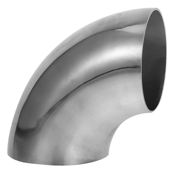 Masteelf  Stainless Steel Elbow Round Pipe Accessories Guardrail Silver